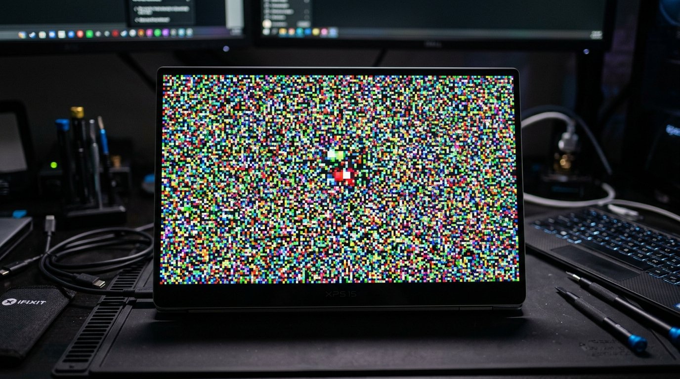 Stuck pixel stimulation noise box